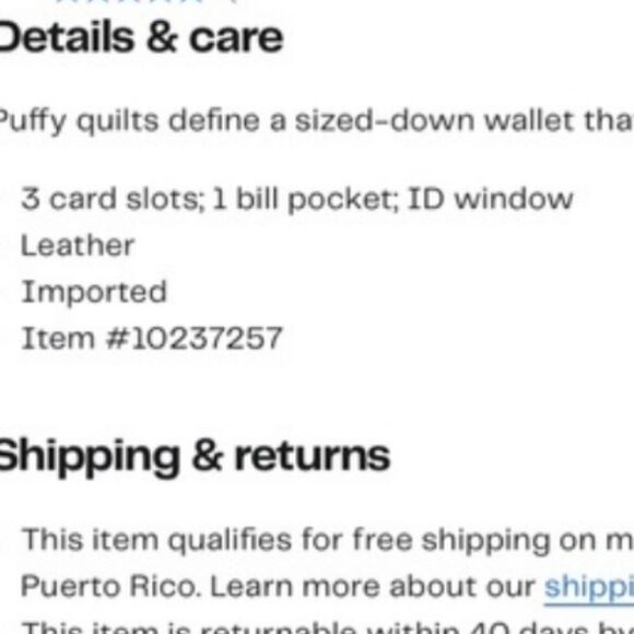 Kurt Geiger London Mini Quilted Wallet- Peach - Picture 5 of 8